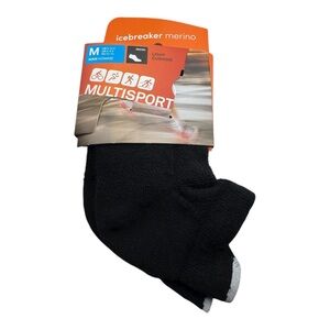 Icebreaker Merino Men’s Multisport Light Micro Socks‎ Black Size M